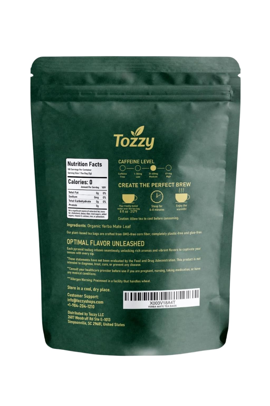 TOZZY blends highlight plant-based varieties for refined tea moments.