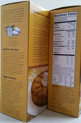 Trader Joe's Banana Bread Mix batter-mixing – simple process for a fluffy loaf.