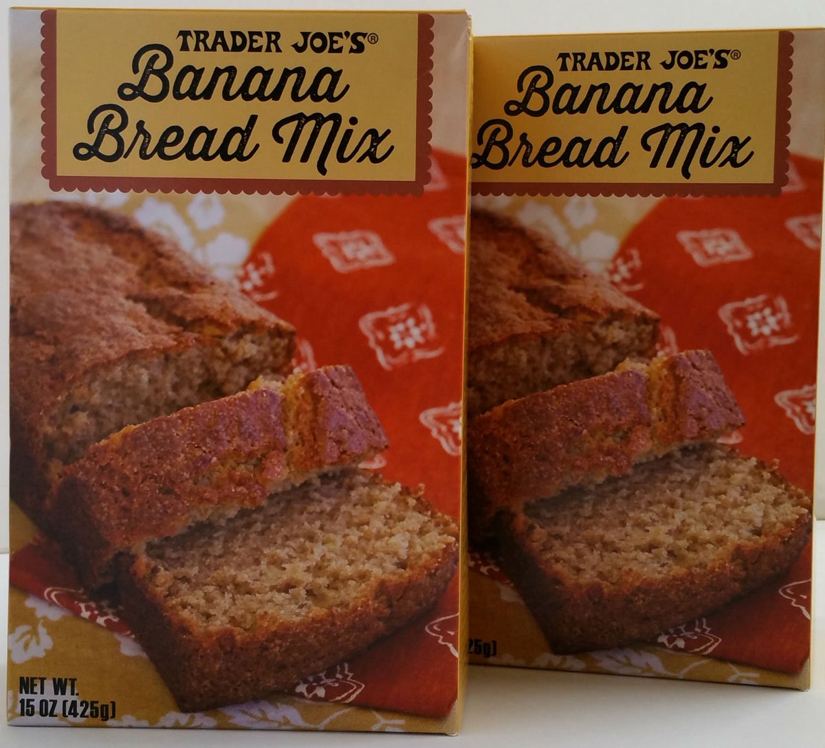 Trader Joe's Banana Bread Mix oven-loaf – warm, fragrant loaf straight from the oven.
