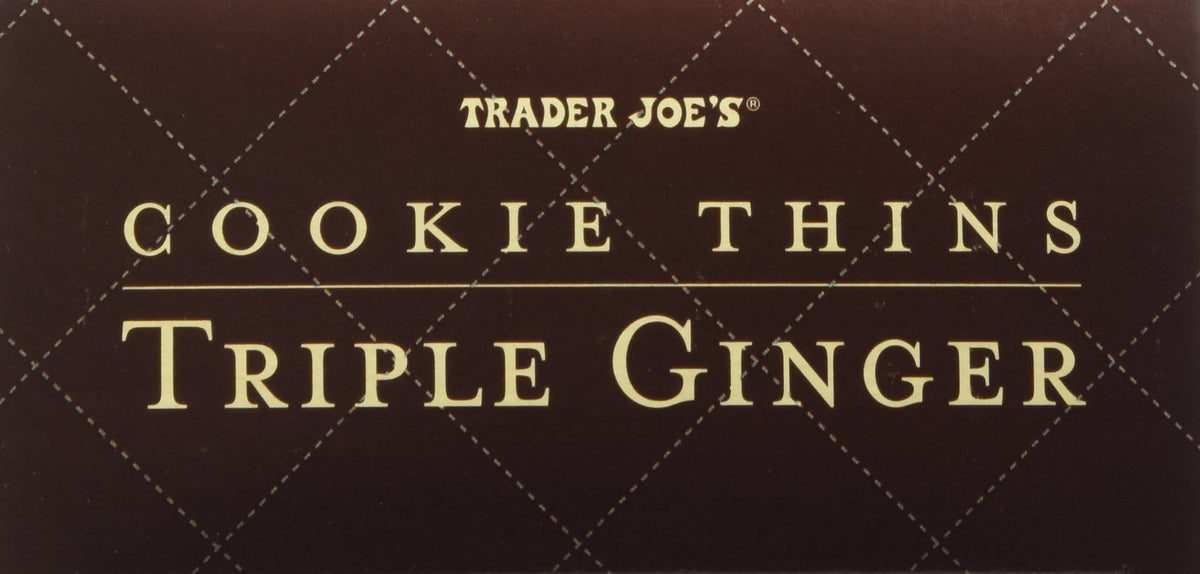 Trader Joe's Triple Ginger cookies serve plate, inviting aroma for gatherings