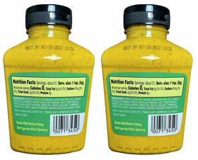 Serving idea: Trader Joe's Dill Pickle Mustard on crackers with veggies for a zesty snack.