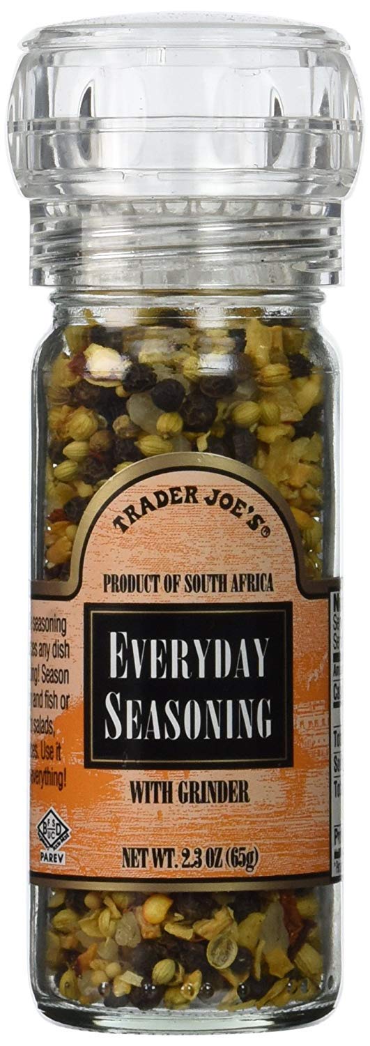Trader Joe's Everyday Seasoning with built-in grinder for effortless flavoring