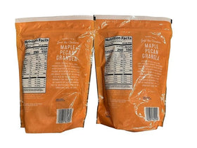 Trader Joe's Just the Clusters Maple Pecan Granola pack is ready for on-the-go snacking.