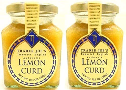 Trader Joe's lemon curd two-pack—creamy spread for toast, pastries, and desserts.