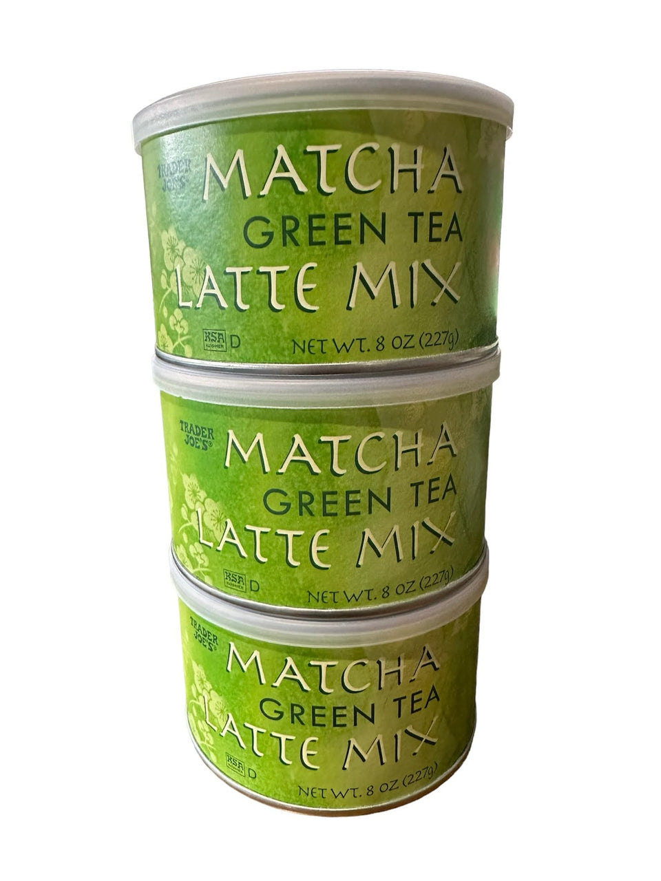 Trader Joe's Matcha Latte Mix pack of 3 for creamy lattes at home