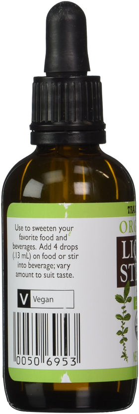 Trader Joe's Organic Liquid Stevia dispensing dropper enables precise sweetness.