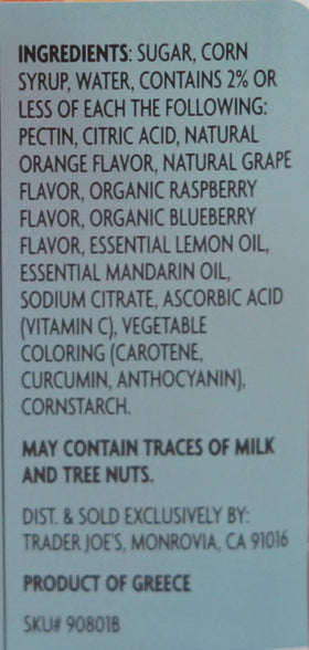 Trader Joes Other Fruit Jellies Star-K label confirms kosher certification on packaging