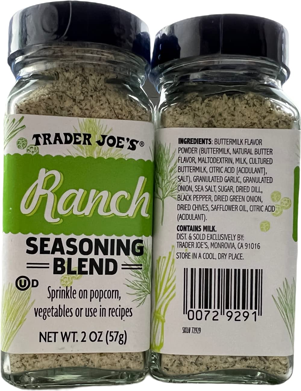 Trader Joe's Ranch Seasoning Blend spreading over potatoes before roasting