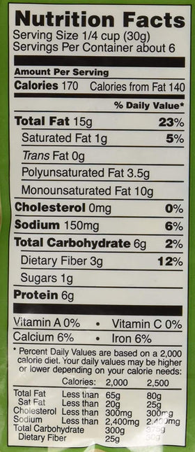 Trader Joe's 6 oz packaging image, convenient on-the-go snack option.