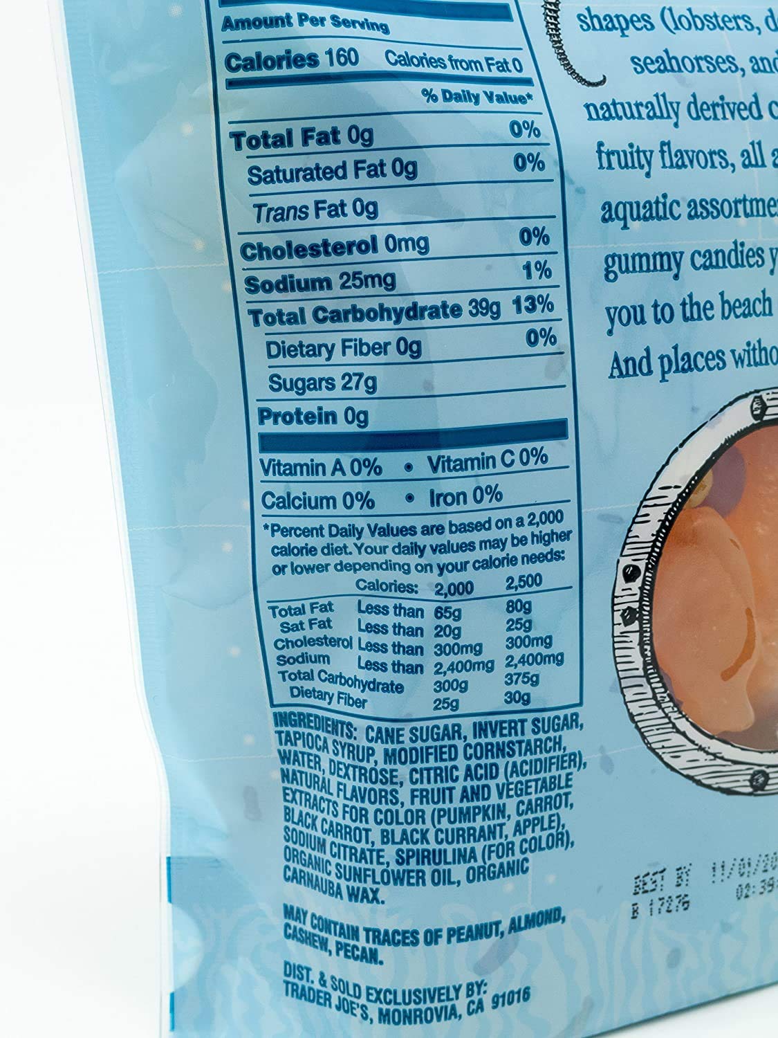 Two-pack Trader Joe's Scandinavian Swimmers, gluten-free and ready for snacking sessions.