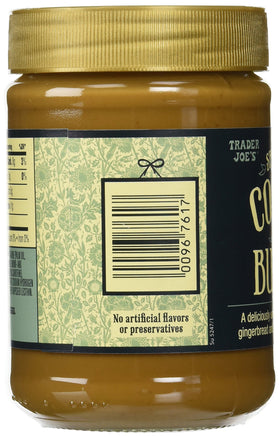 Trader Joe's Speculoos Cookie Butter spread on bread or waffles for a flavorful treat.