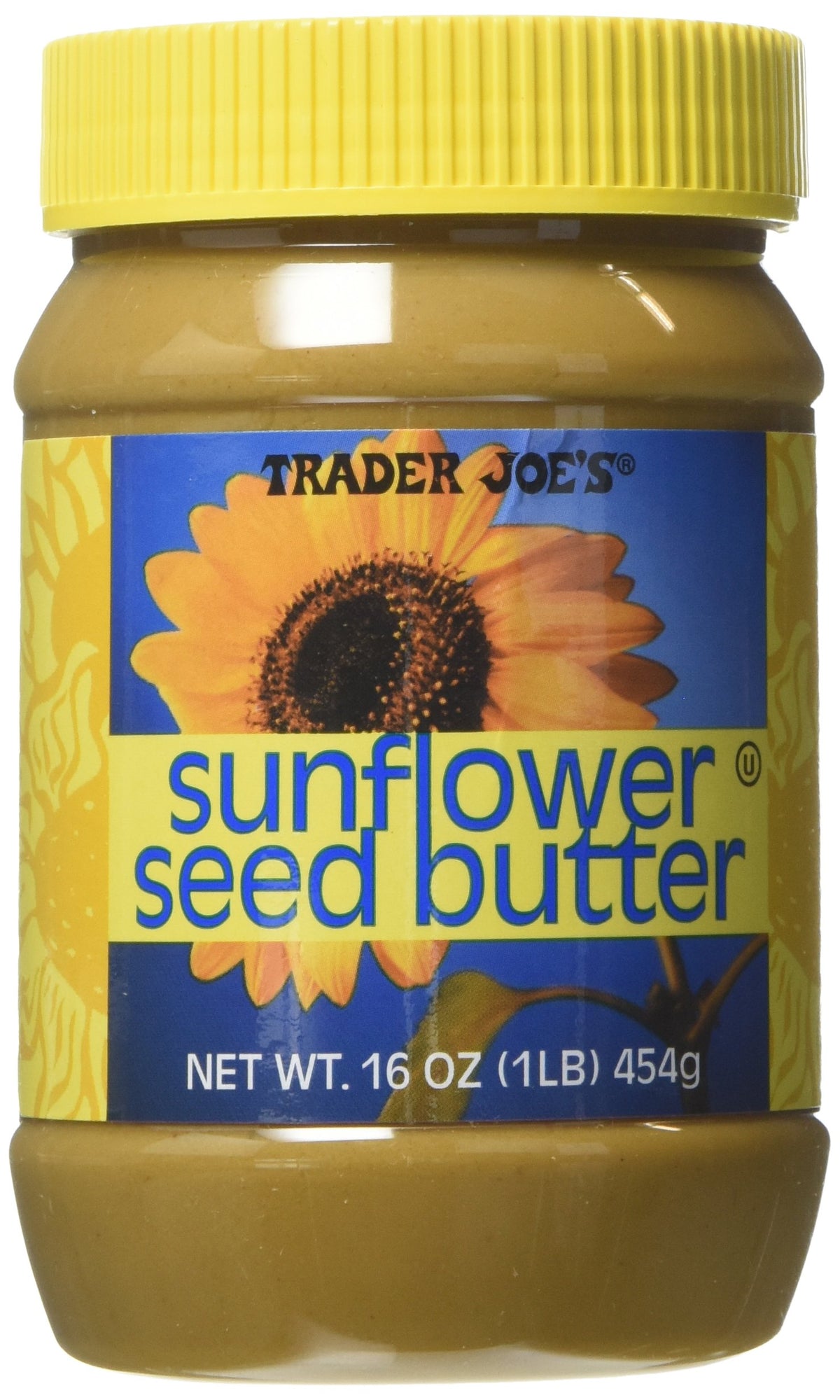 Trader Joe's Sunflower Seed Butter jar – creamy, organic spread ideal for toast or smoothies