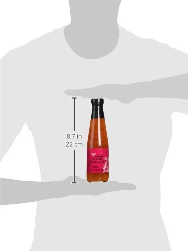 Grilled meats brushed with Trader Joe's Sweet Chili Sauce during cooking.