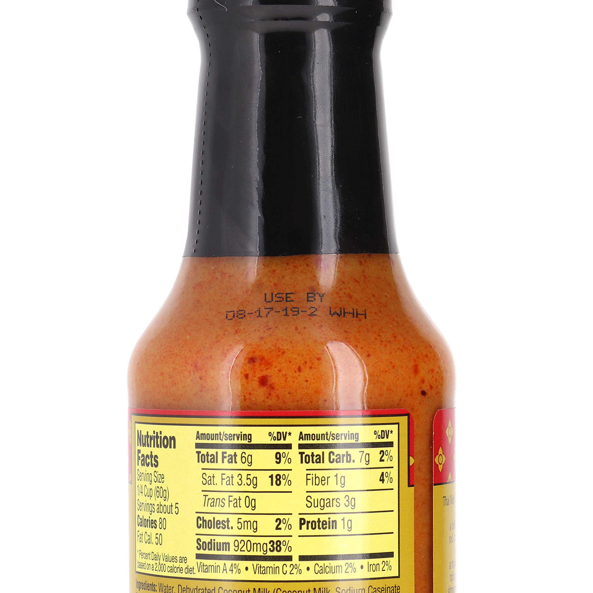 Trader Joe's Thai Red Curry Sauce Bundle label image signals flavor profile and size.