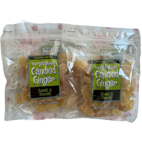 Trader Joe's Uncrystallized Candied Ginger front-pack—great for snacking and tea.