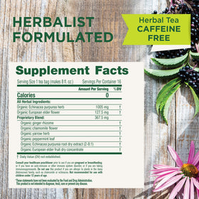 Berry aroma in Traditional Medicinals tea for daily enjoyment