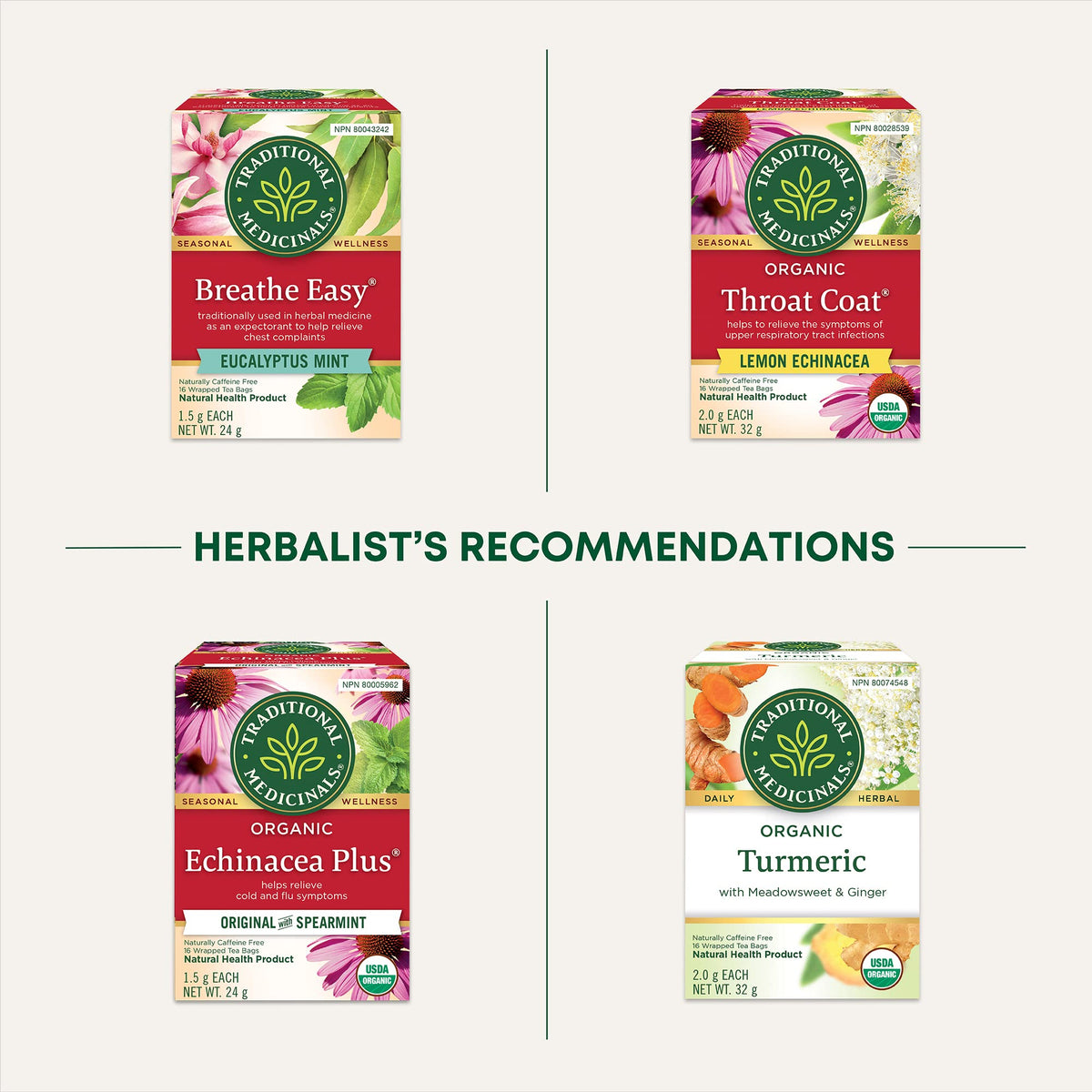 Traditional Medicinals brand history and herbal tradition
