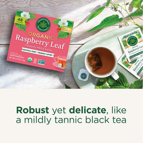 Traditional Medicinals compostable tea bags support eco-friendly tea rituals.