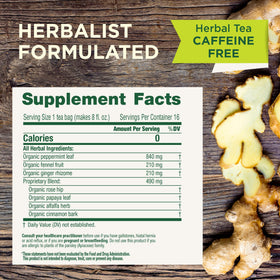 Traditional Medicinals Ginger Slices add a spicy lift to soothe the palate.