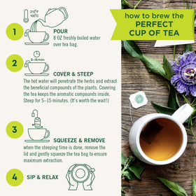 Traditional Medicinals tea cup after steeping, perfect daily ritual.