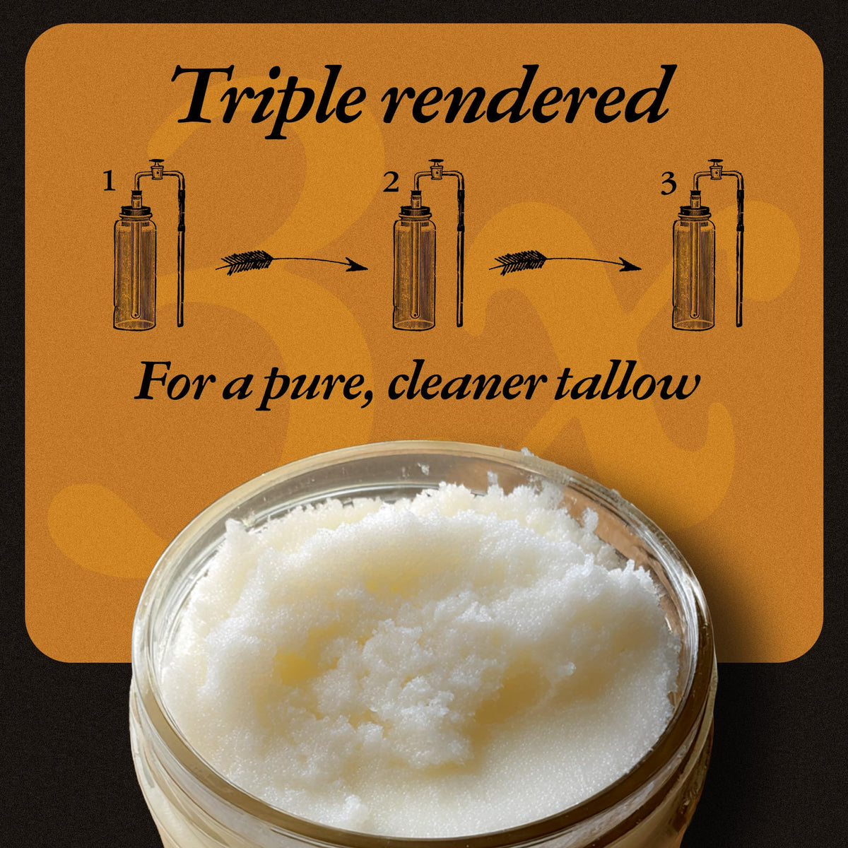 Traditional Nutrients Wagyu Beef Tallow USDA seal indicating inspected quality