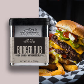 Traeger Burger Rub 8-5oz tin packaging keeps seasoning organized