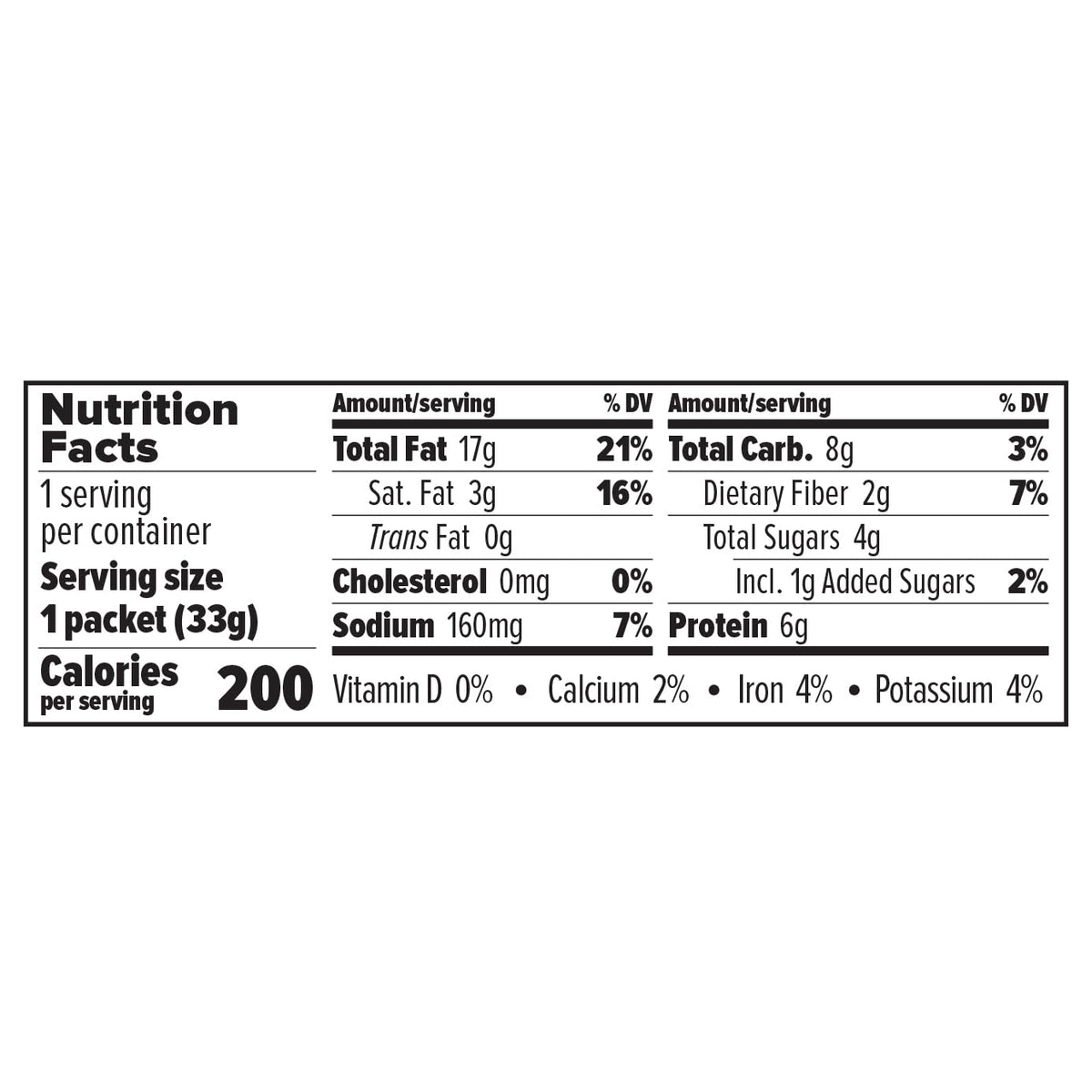 Trail Butter Lil' Squeeze dark-chocolate-swirl detail highlights brownie flavor.