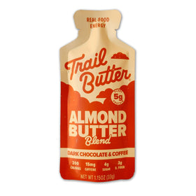 Trail Butter Lil' Squeeze easy-to-squeeze pouch ready for backpacking