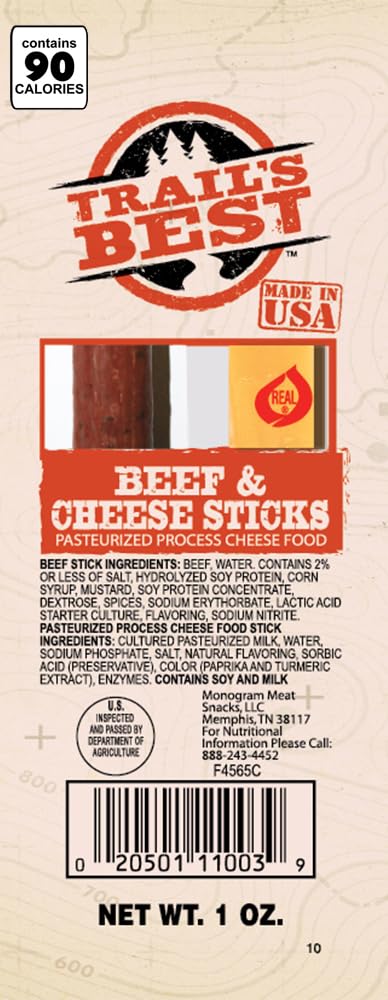 Trail's Best 4-inch snack packs ready to grab on the go.