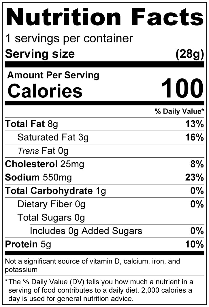 Trail's Best Double Salami Sticks gluten-free label, convenient snack