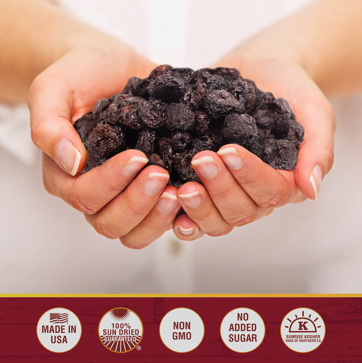 Traina on-the-go snack with no sugar added, naturally sweet.