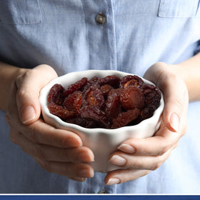 Non-GMO gluten-free plums fit clean eating plans in recipes