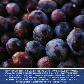 Angelino plums on a salad topping showcase chewy texture and tang
