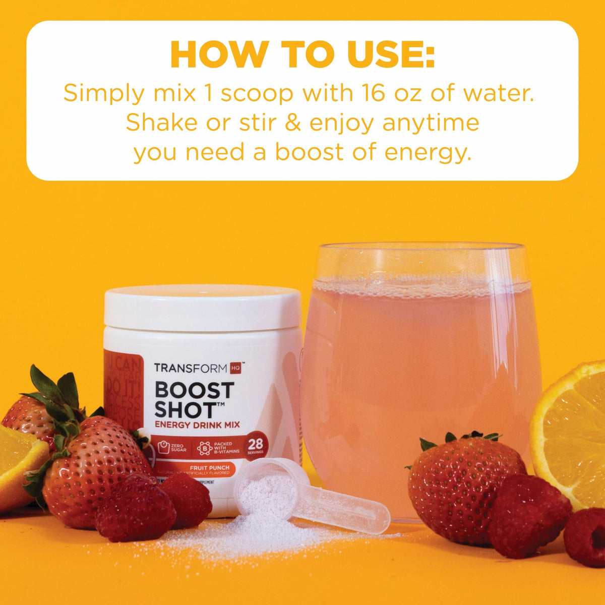 TransformHQ Serving scoop demonstrates easy portion control for sustained focus.