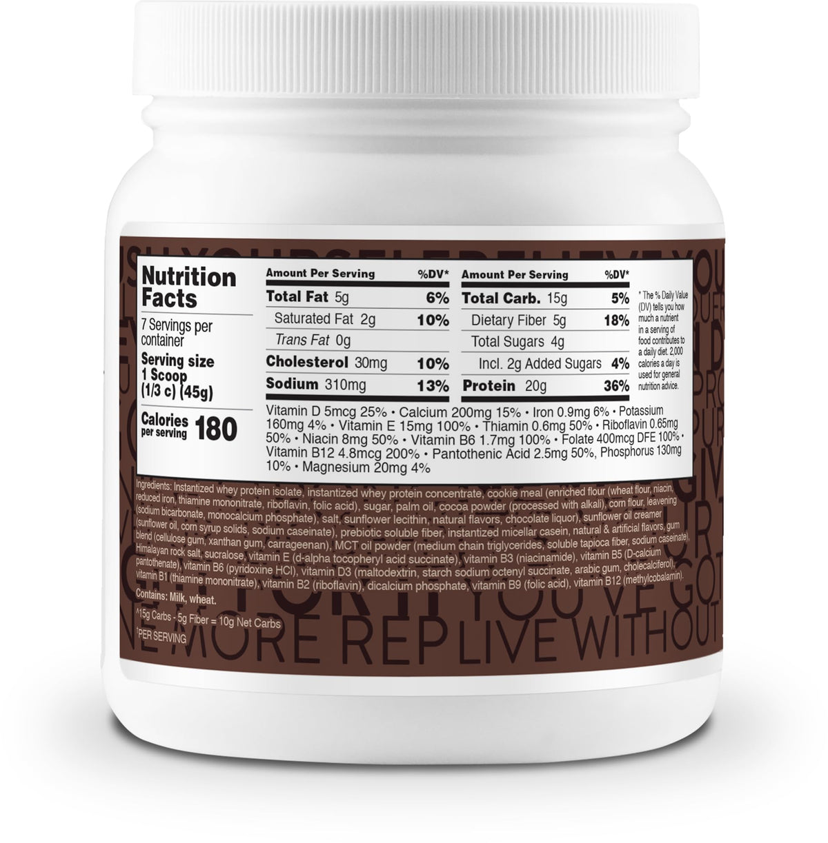 TransformHQ shake texture appears smooth and creamy for easy mixing