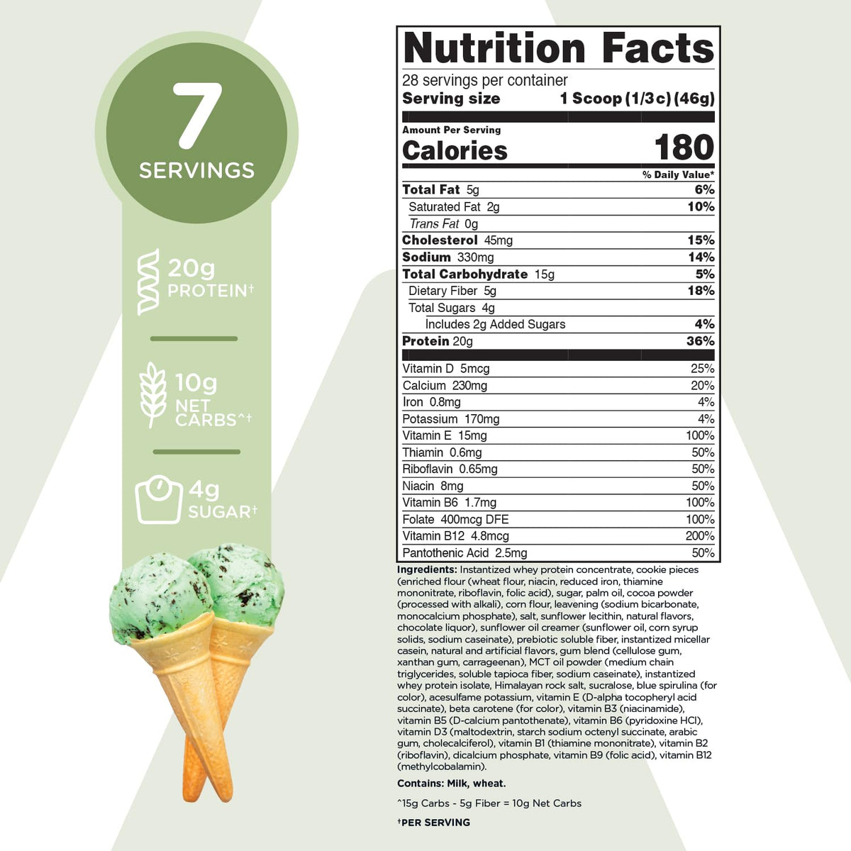 TransformHQ shake being poured into a glass showing on-the-go nutrition