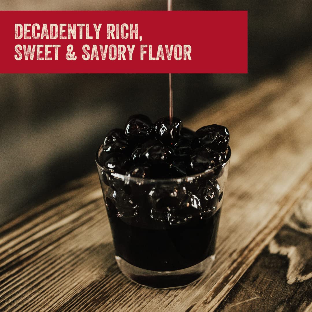 Traverse City Whiskey Co cherries topping for ice cream sundaes and desserts.