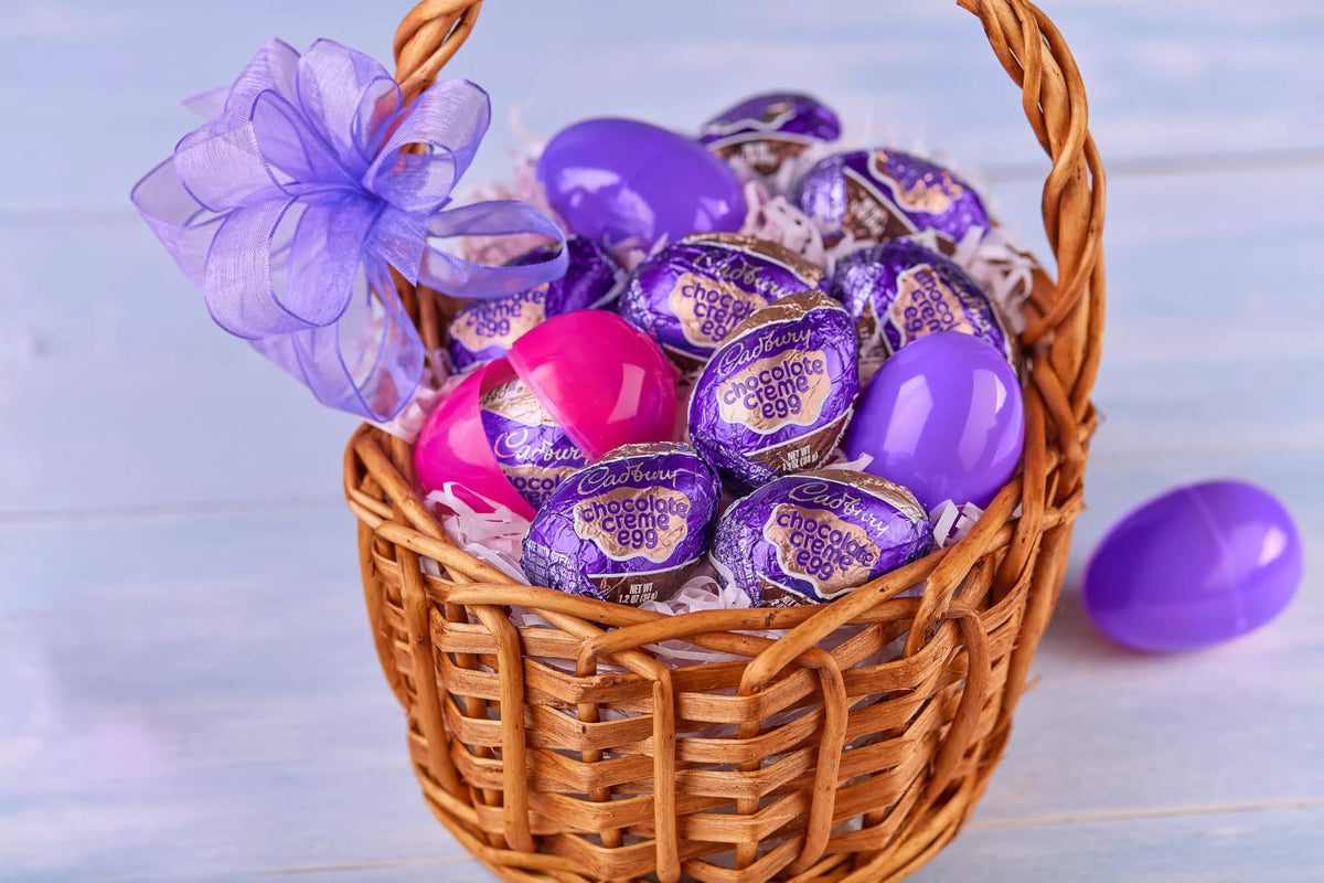 Cadburry individually wrapped eggs for easy sharing
