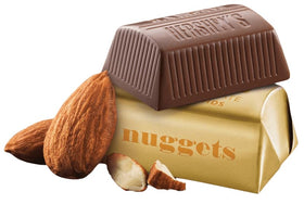 TreatBasket Milk Chocolate Almond Nuggets, individually wrapped for freshness and convenient sharing.