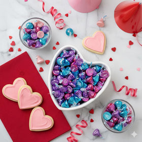 Creamy milk chocolate melts smoothly for a premium snacking moment.