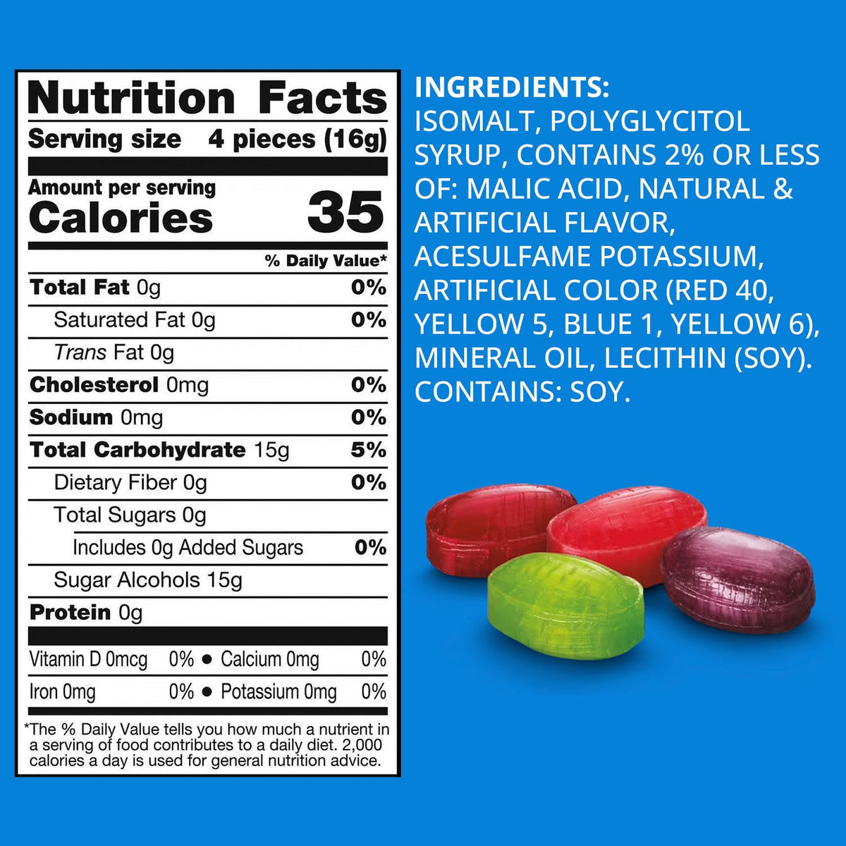 Treatizo bulk 3-pack sugar free candies ideal for sharing
