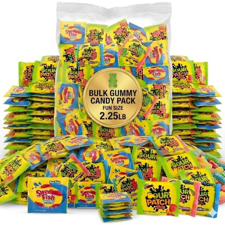 Treatizo Sour Patch Kids tropical and watermelon bag for party displays