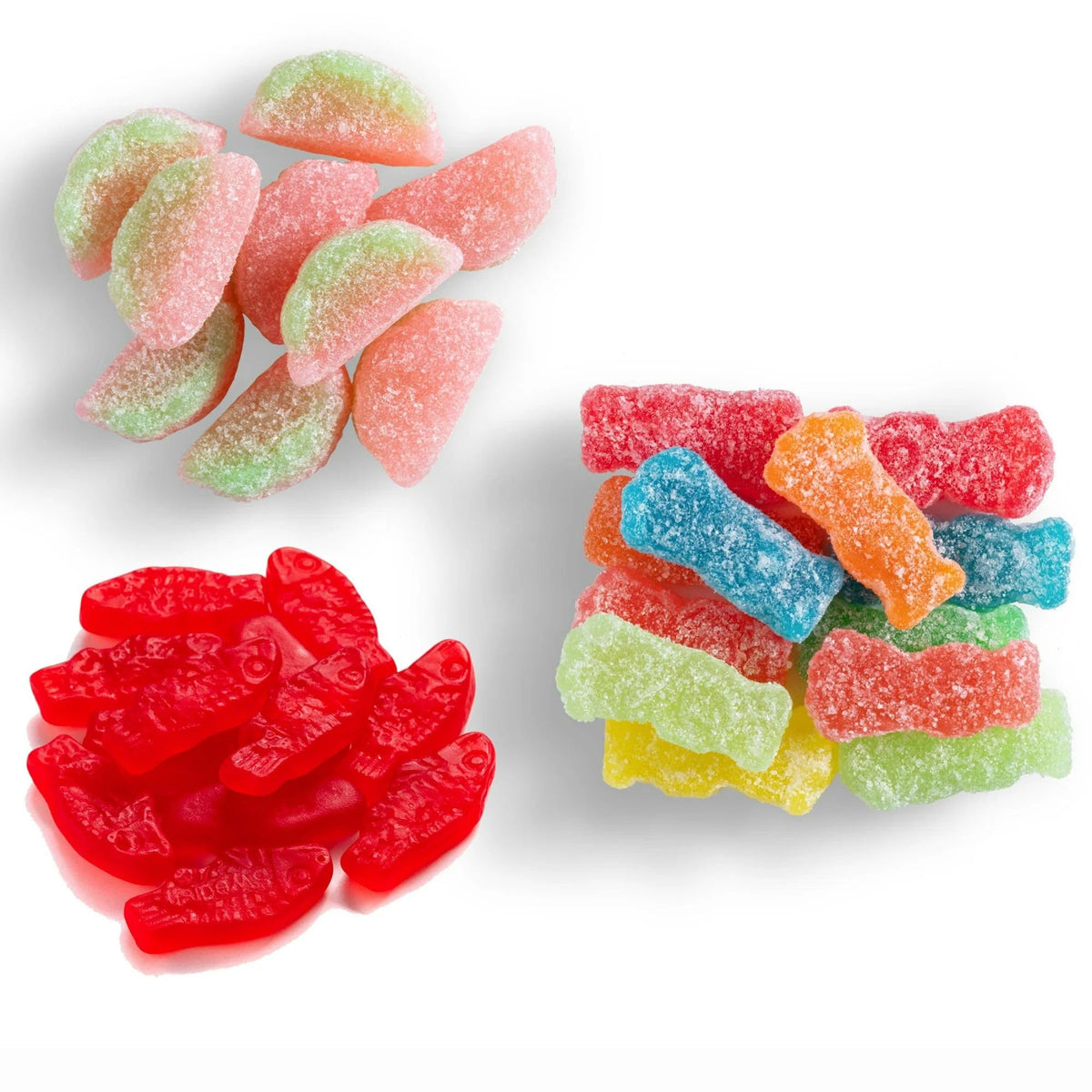 Treatizo Swedish Fish bulk bag with 80 packets for sharing at events
