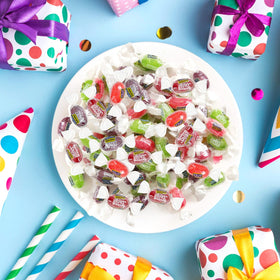Treatizo raspberry flavor sugar free candy perfect for party bowls