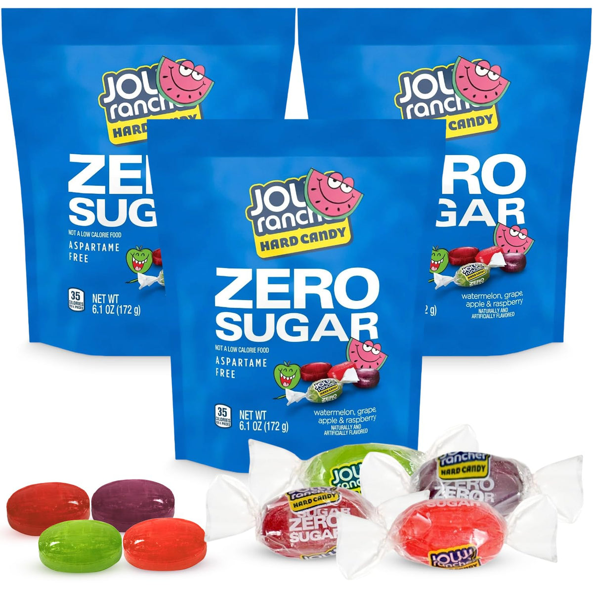 Treatizo zero sugar hard candy with watermelon flavor for guilt-free snacking