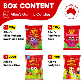 Allens Killer Pythons Sweet & Sour 192g close-up flavor preview