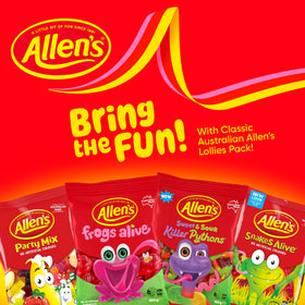 Allens Party Mix 190g assorted candies on display