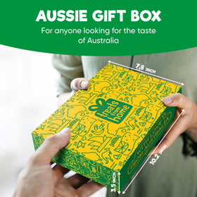 Aussie candy gift box setup for celebrations