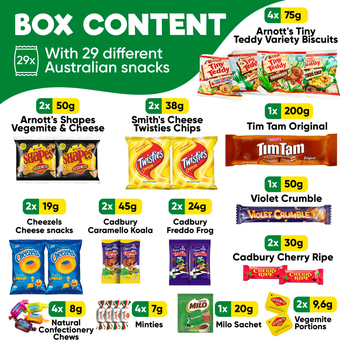 Treats from Home Australian chocolate and biscuits for premium treats