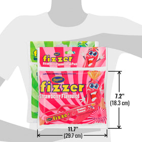 Beacon Fizzers lunchbox friendly candy pack offers a playful snack option.